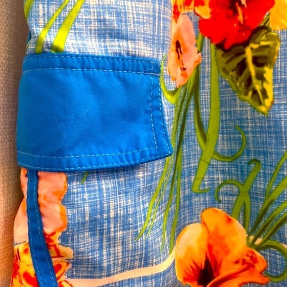 Men’s OP Ocean Pacific Tropical Board Shorts Size 2XL - Picture 5 of 7